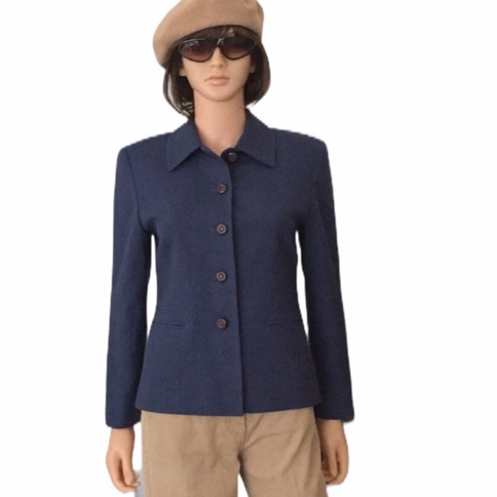 Pendleton blue wool blazer - image 8